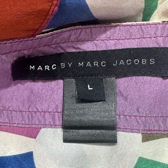 Marc Jacobs Floral Print 3/4 Sleeve Mini Dress - Picture 5 of 5